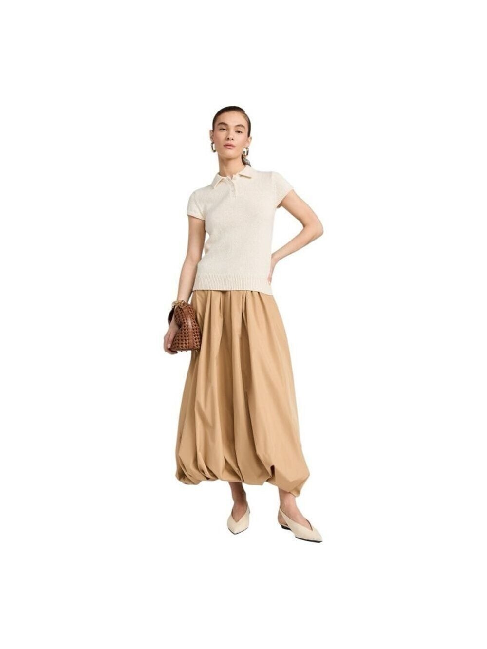 CO Bubble Skirt in Butterscotch Tan Size 0